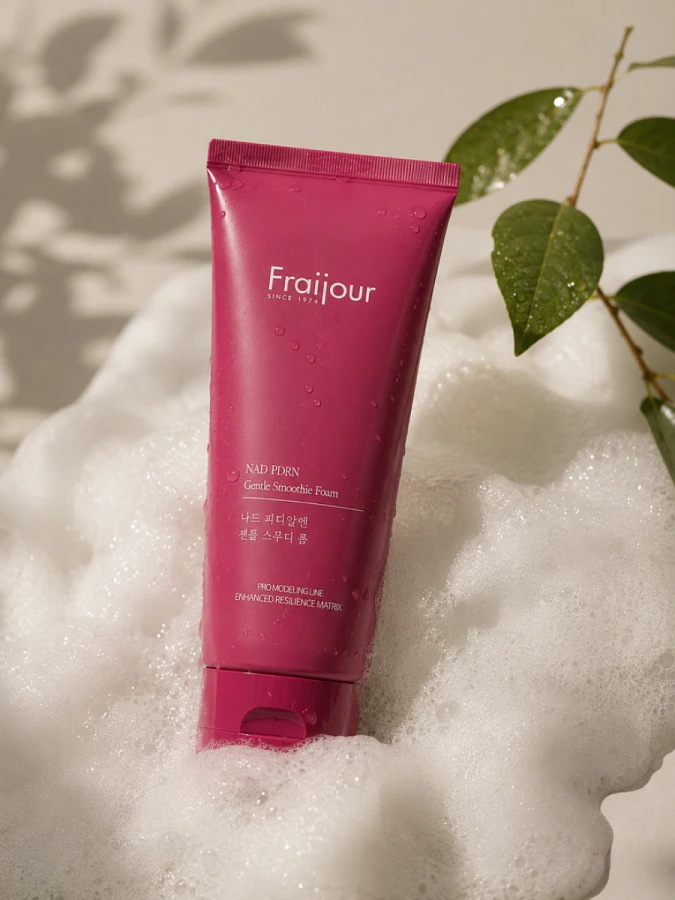 Увлажняющая пенка для умывания с ПДРН Fraijour NAD⁺ PDRN Gentle Smoothie Foam