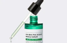 Успокаивающая сыворотка с тремя видами кислот и центеллой Some By Mi AHA BHA PHA 30 Days Miracle Serum