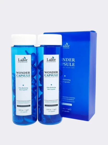 Суперувлажняющие капсулы для структуры волос La’dor Wonder Capsule