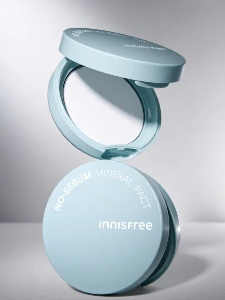 Спрессованная минеральная пудра для лица innisfree No-Sebum Mineral Pact