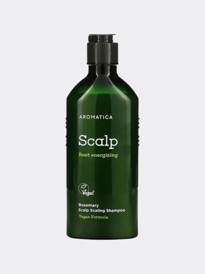 Шампунь для укрепления корней волос с розмарином AROMATICA Rosemary Scalp Scaling Shampoo TRAVEL