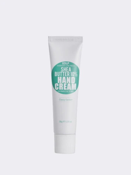 Питательный крем для рук с маслом ши и ароматом цветов Derma Factory Shea Butter 10% Hand Cream Classy Garden