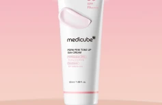 Тонирующий солнцезащитный крем с ПДРН Medicube PDRN Pink Tone Up Sun Cream SPF 50