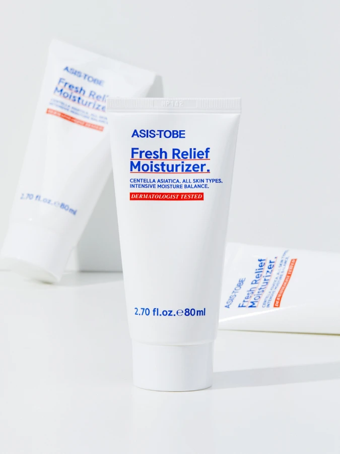 Успокаивающий крем для лица с экстрактом центеллы ASIS-TOBE Fresh Relief Moisturizer
