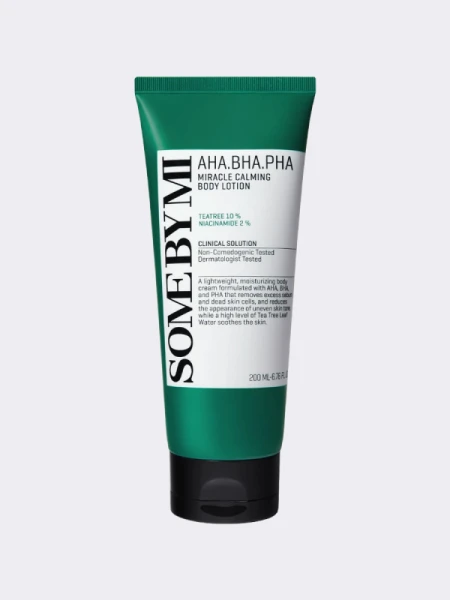 Успокаивающий лосьон для тела с кислотами Some By Mi AHA BHA PHA Calming Body Lotion Успокаивающий лосьон для тела с кислотами Some By Mi AHA BHA PHA Calming Body Lotion