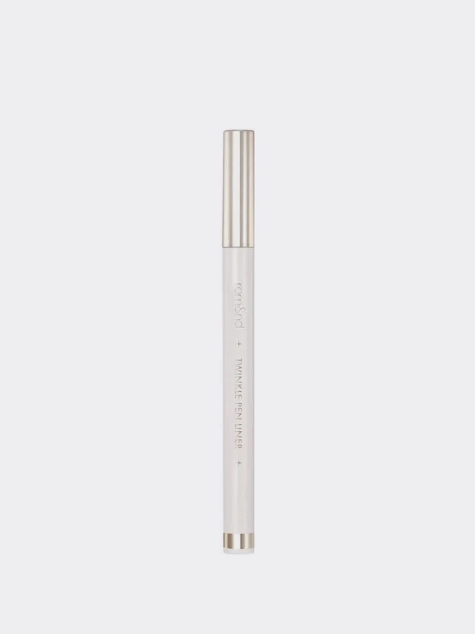 Сияющая подводка для век в золотом оттенке rom&nd Twinkle Pen Liner 02 Golden Wave