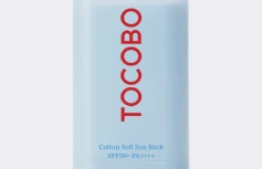 Себорегулирующий солнцезащитный стик с растительными экстрактами TOCOBO Cotton Soft Sun Stick SPF50+ PA++++