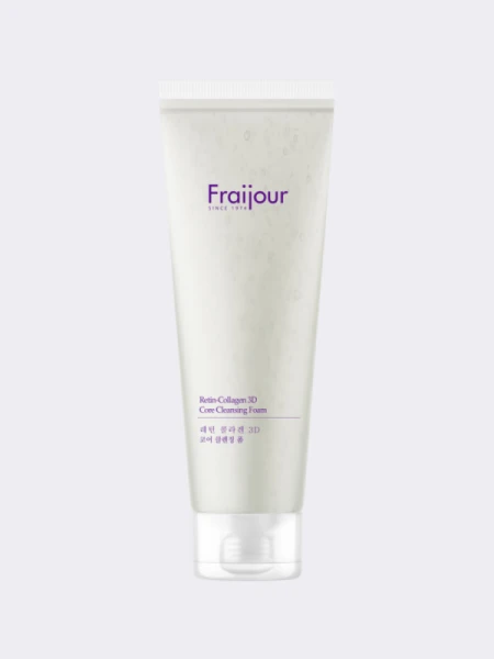 Обновляющая пенка для умывания с коллагеном и ретинолом Fraijour Retin-Collagen 3D Core Cleansing Foam Обновляющая пенка для умывания с коллагеном и ретинолом Fraijour Retin-Collagen 3D Core Cleansing Foam