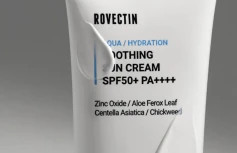 Смягчающий солнцезащитный крем ROVECTIN Aqua Soothing Sun Cream SPF50+PA++++