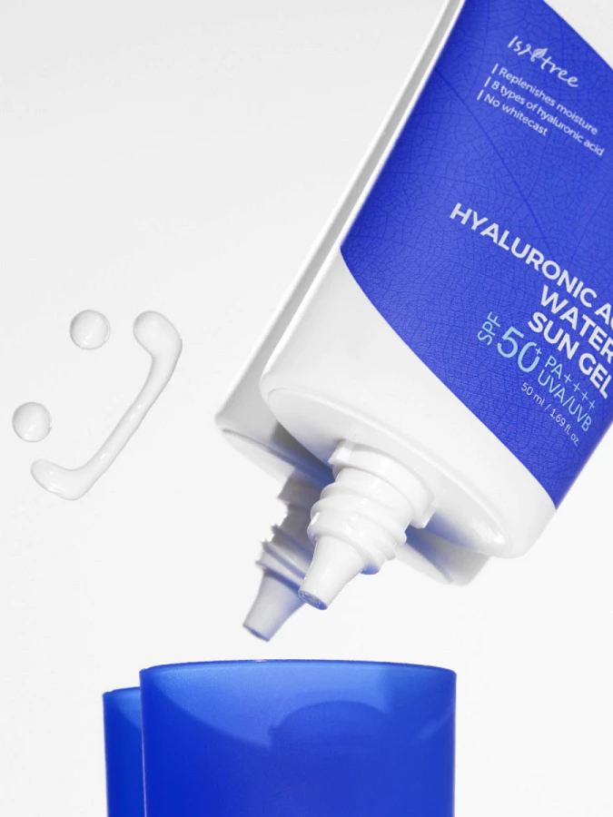 Солнцезащитный гель с гиалуроновой кислотой IsNtree Hyaluronic Acid Watery Sun Gel SPF50+ PA++++