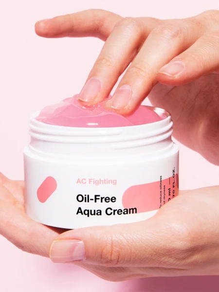 Лёгкий увлажняющий гель-крем для лица TIAM AC Fighting Oil-Free Aqua Cream Лёгкий увлажняющий гель-крем для лица TIAM AC Fighting Oil-Free Aqua Cream