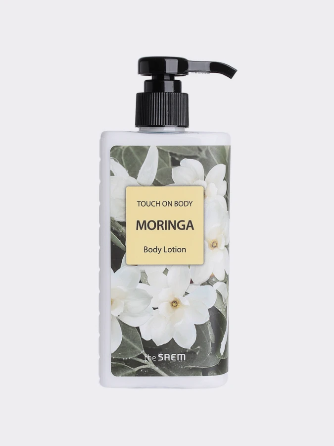 Увлажняющий лосьон для тела с ароматом моринги The Saem Touch On Body Moringa Body Lotion
