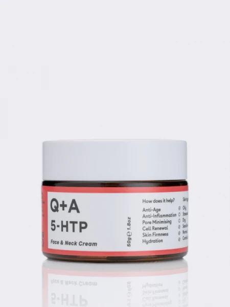 Разглаживающий крем для лица и шеи Q+A 5-HTP Face&Neck Cream
