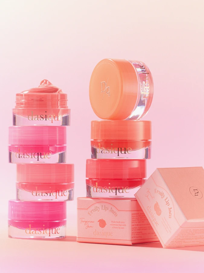 Оттеночный бальзам-джем для губ Dasique Fruity Lip Jam #08 Cherry Jam