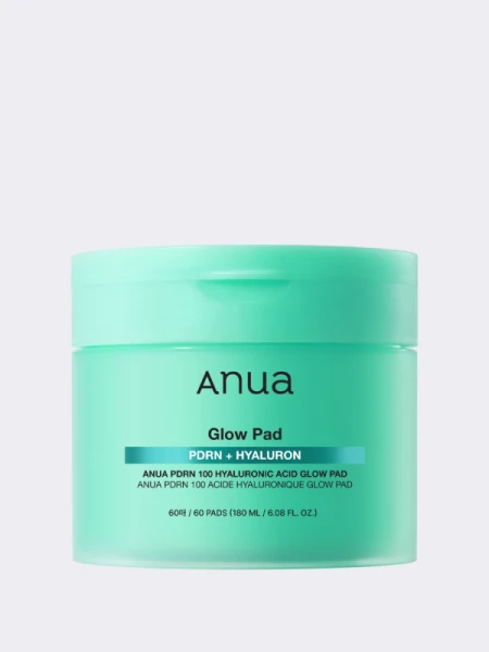 Увлажняющие тонер-пэды с ПДРН и гиалуроновой кислотой ANUA PDRN Hyaluronic Acid Glow Pad Увлажняющие тонер-пэды с ПДРН и гиалуроновой кислотой ANUA PDRN Hyaluronic Acid Glow Pad