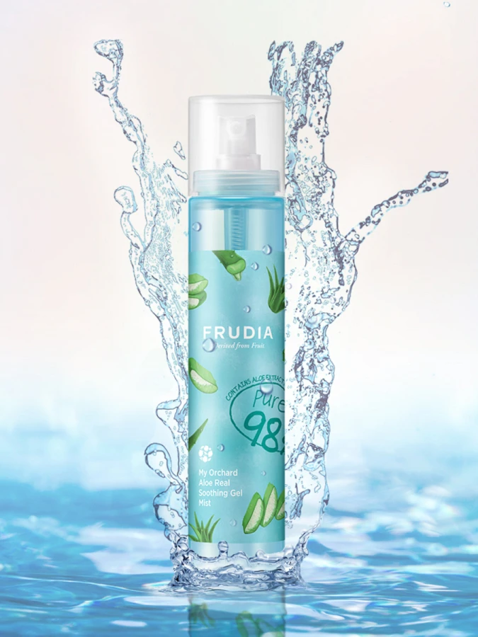 Гель-мист для лица с алоэ FRUDIA My Orchard Aloe Real Soothing Gel Mist