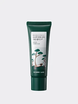 Успокаивающий крем для лица с экстрактом сосны и центеллы Round Lab Pine Calming Cica Cream Plus