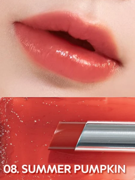 Тающий оттеночный бальзам для губ TIRTIR Waterism Glow Melting Balm 08 Summer Pumpkin
