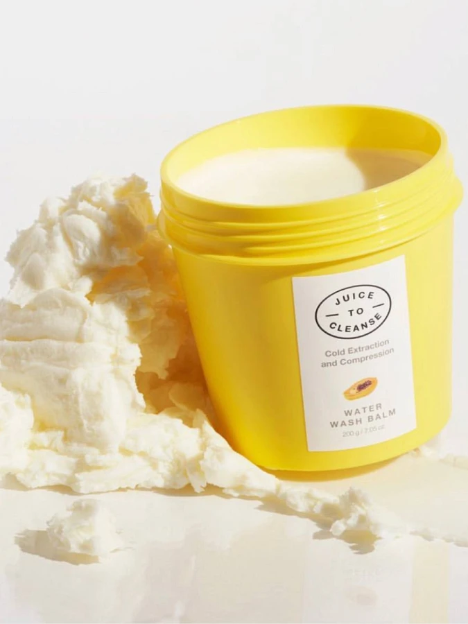 Очищающий гидрофильный бальзам-пенка с фруктовыми экстрактами MAXI Juice To Cleanse Water Wash Balm