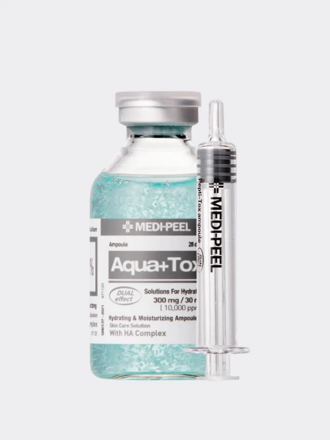 Ампульная сыворотка для сияния кожи MEDI-PEEL Aqua Plus Tox Ampoule