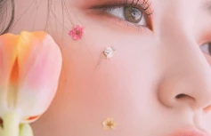 Мини-палетка теней в тёплых розовых оттенках rom&nd Better Than Eyes 01 Dry Mango Tulip