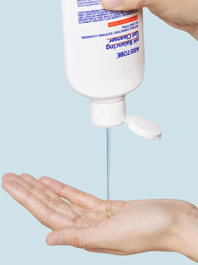 Мягкий гель для умывания с растительными экстрактами ASIS-TOBE pH Balancing Gel Cleanser