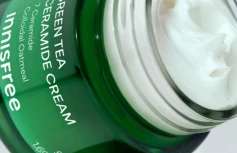 Барьерный крем для лица с керамидами и экстрактом зеленого чая innisfree Green Tea Ceramide Cream
