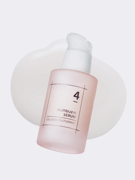 Разглаживающая сыворотка-пуддинг с коллагеном Numbuzin No.4 Collagen 73% Pudding Serum Разглаживающая сыворотка-пуддинг с коллагеном Numbuzin No.4 Collagen 73% Pudding Serum