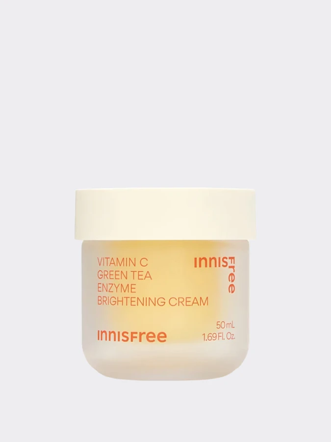 Осветляющий крем для лица с витамином С и энзимами innisfree Vita C Green Tea Brightening Cream