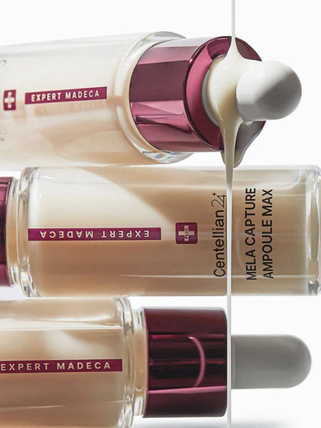 Высококонцентрированная осветляющая ампула для сияния кожи Centellian24 Pert Madeca Mela Capture Ampoule Max Season 4