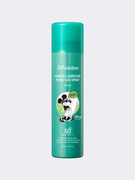 Солнцезащитный спрей JMsolution Disney Collection Mickey Marine Luminous Pearl Sun Protection Spray SPF50+PA++++ Солнцезащитный спрей JMsolution Disney Collection Mickey Marine Luminous Pearl Sun Protection Spray SPF50+PA++++