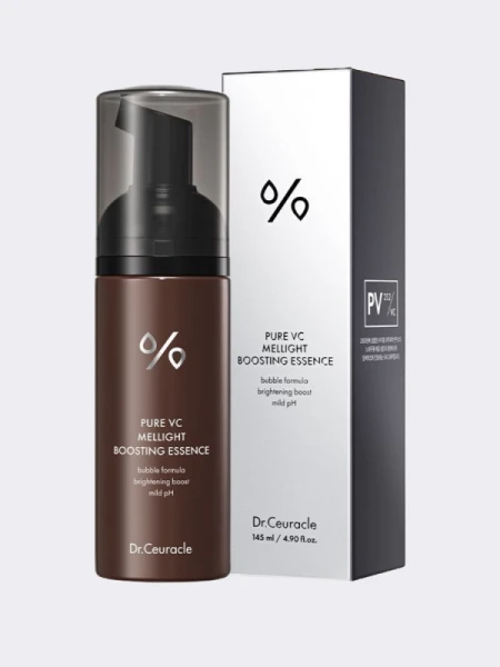 Осветляющиая пузырьковая эссенция для лица с витамином С Dr.Ceuracle Pure VC Mellight Boosting Essence Осветляющиая пузырьковая эссенция для лица с витамином С Dr.Ceuracle Pure VC Mellight Boosting Essence