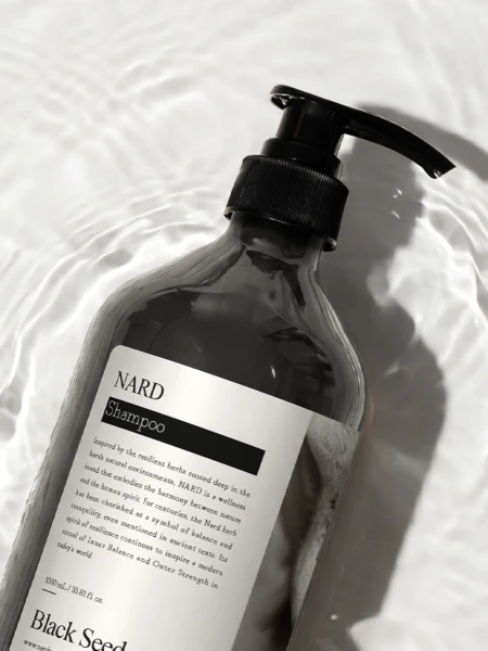 Шампунь против выпадения волос экстрактом чёрного тмина и кофеином NARD Black Seed Hair Loss Care Shampoo
