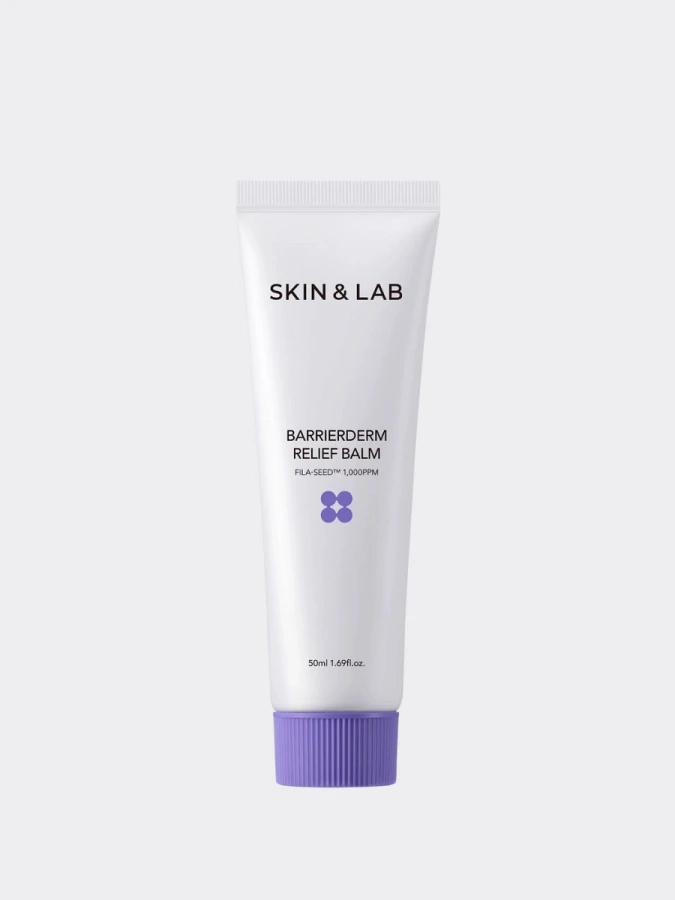 Укрепляющий бальзам для лица с азуленом и керамидами SKIN&LAB Barrierderm Relief Balm