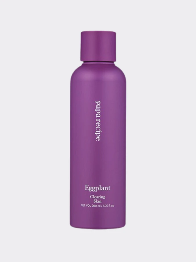 Успокаивающий тонер для лица с экстрактом баклажана (ребрендинг) Papa Recipe Eggplant Clearing Skin