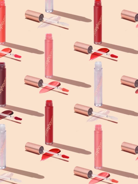 Тинт для губ в нежном розовом оттенке JennyHouse World Volume Coating Tint 03 India Fall in Pink