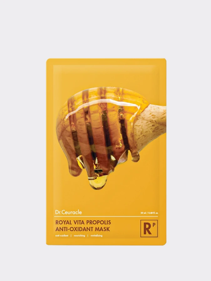 Питательная тканевая маска с прополисом Dr.Ceuracle Royal Vita Propolis Antioxidant Mask
