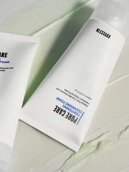 Очищающая пенка для сужения пор ROVECTIN Pore Care Tightening Cleansing Foam Очищающая пенка для сужения пор ROVECTIN Pore Care Tightening Cleansing Foam