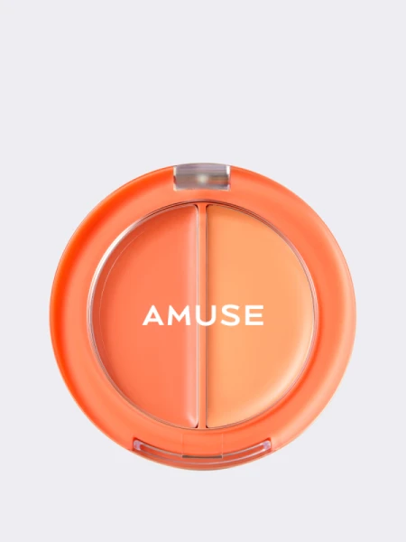 Многофункциональный бальзам-румяна для губ и щёк AMUSE Lip & Cheek Healthy Balm 02 Mango Balm