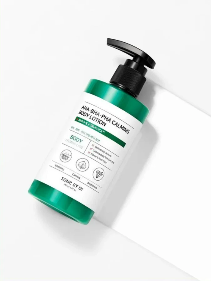 Успокаивающий лосьон для тела с кислотами Some By Mi AHA BHA PHA Calming Body Lotion