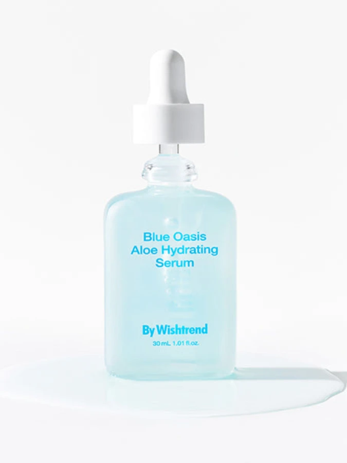 Увлажняющая сыворотка с алоэ By Wishtrend Blue Oasis Aloe Hydrating Serum