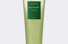 Обновлённый шампунь для укрепления корней волос с розмарином AROMATICA Rosemary Scalp Scaling Shampoo TRAVEL
