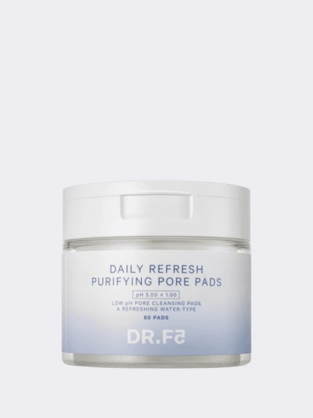 Очищающие пэды для снятия макияжа и ухода за кожей DR.F5 Daily Refresh Purifying Pore Pads Очищающие пэды для снятия макияжа и ухода за кожей DR.F5 Daily Refresh Purifying Pore Pads