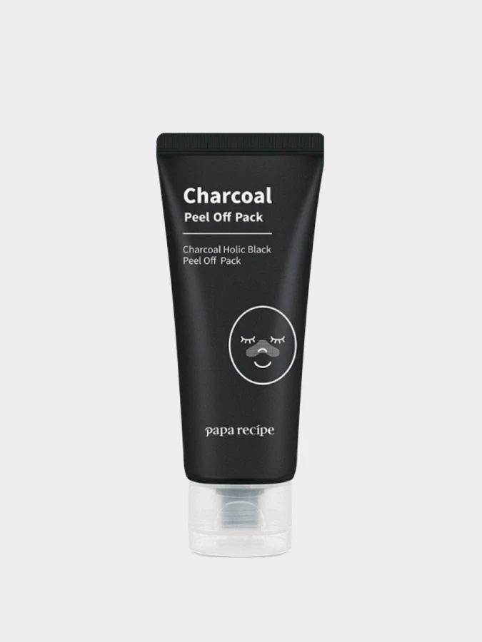 Очищающая маска-плёнка с древесным углём Papa Recipe Charcoal Holic Black Peel Off Pack