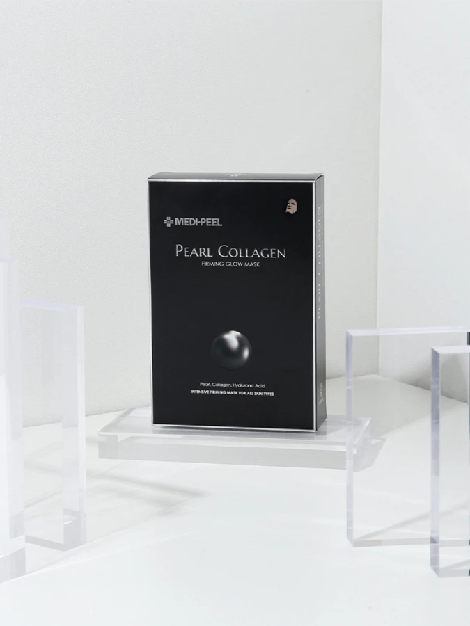 Разглаживающая тканевая маска с жемчугом и коллагеном MEDI-PEEL Pearl Collagen Mask