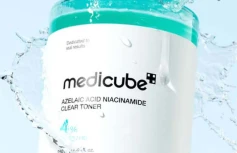Очищающий тонер с азелаиновой кислотой Medicube Azelaic Acid Niacinamide Clear Toner