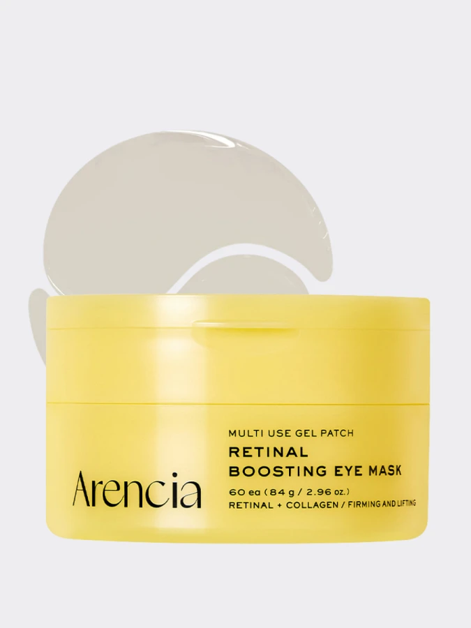 Разглаживающие патчи для век с ретиналем Arencia Retinal Boosting Eye Mask
