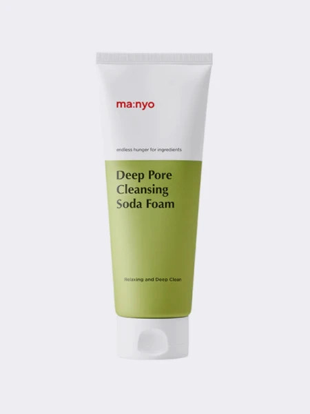 Глубокоочищающая пенка для умывания с содой Ma:nyo Factory Deep Pore Cleansing Soda Foam Глубокоочищающая пенка для умывания с содой Ma:nyo Factory Deep Pore Cleansing Soda Foam