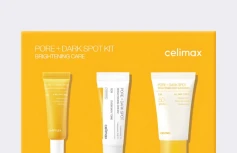 Осветляющий набор миниатюр с ниацинамидом Celimax Pore+Dark Spot Brightening Kit