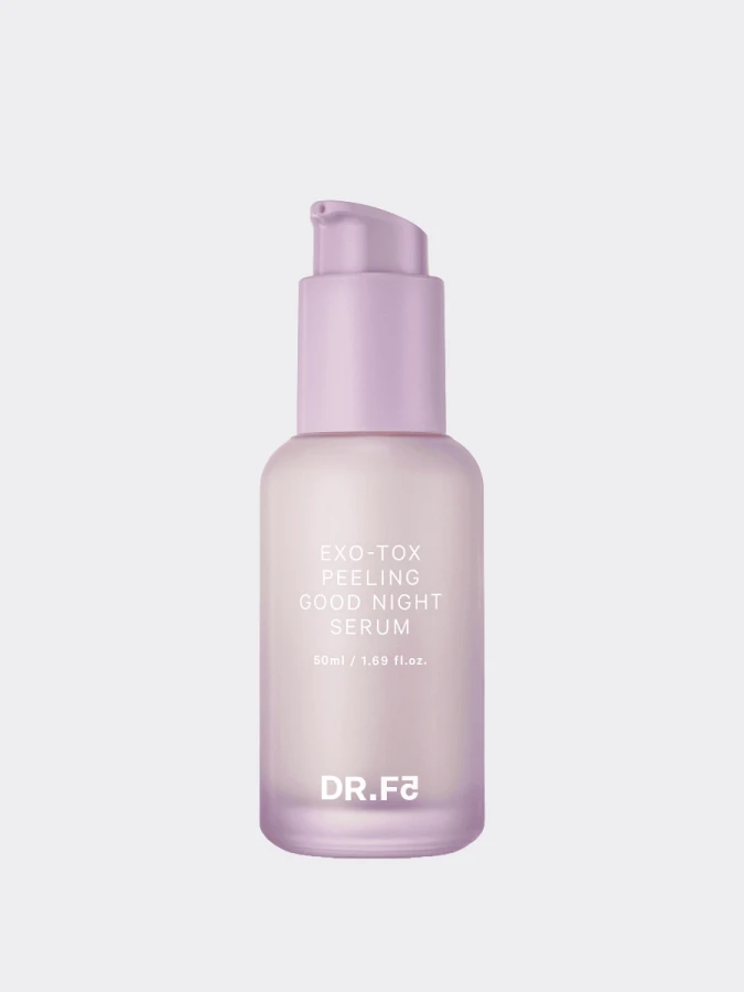 Ночная отшелушивающая сыворотка для лица с бакучиолом и кислотами DR.F5 EXO-TOX Peeling Good Night Serum